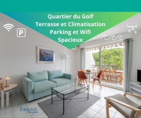 Plage et Golf* Clim * Parking * Spacieux * wifi Fibre * Ponant